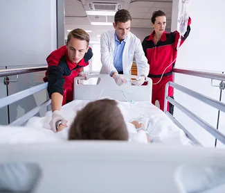What are the 3 signs of a life-threatening emergency